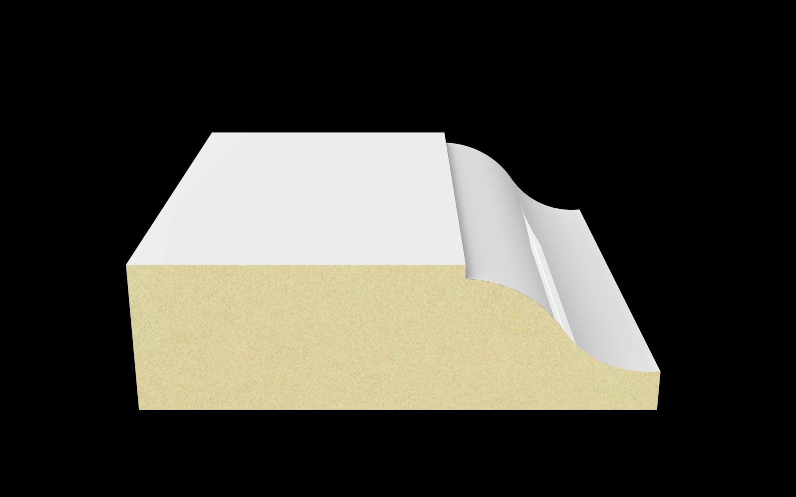 D-01 Doorstop 1-1/4" x 7' profile