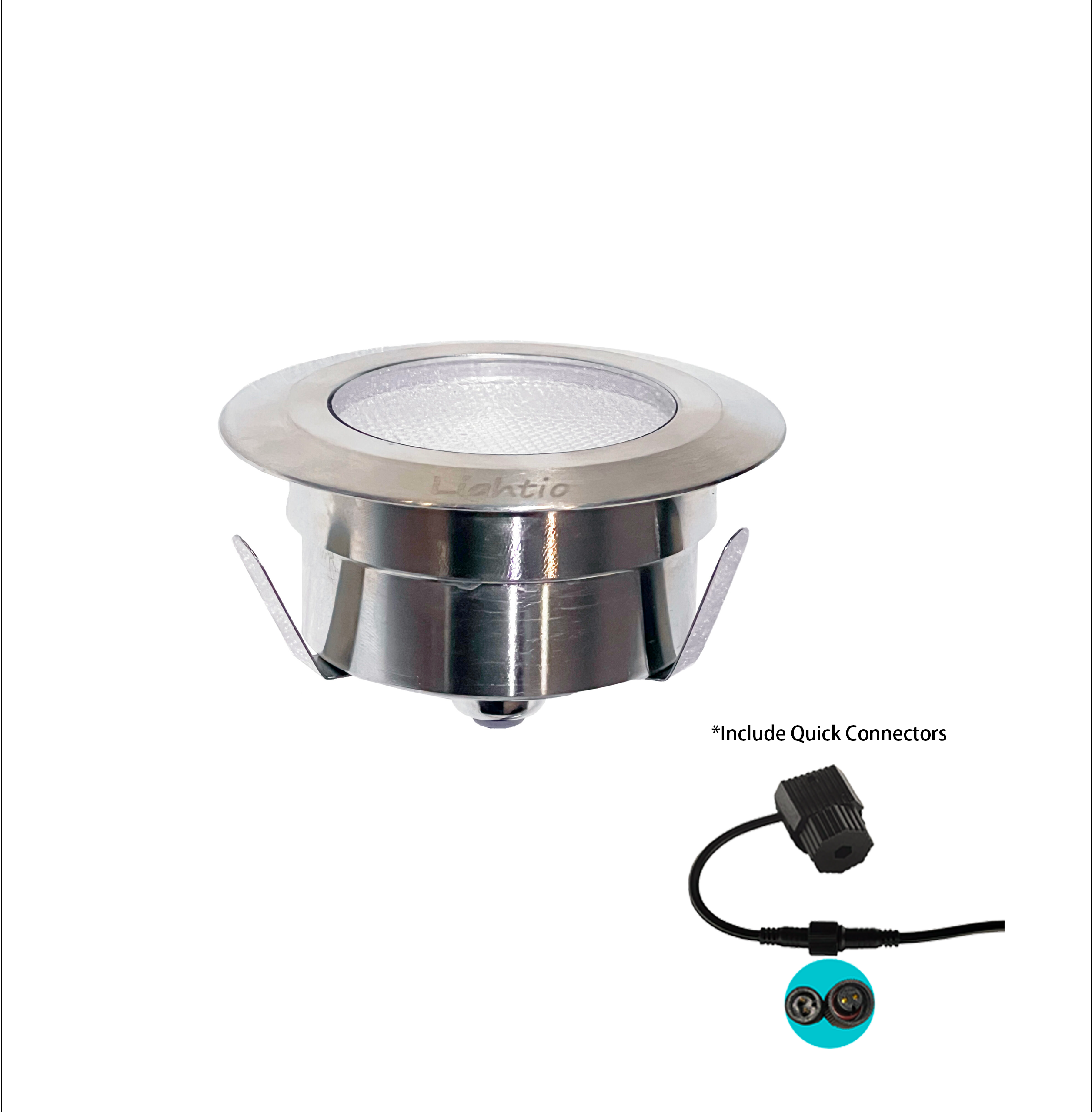 Lightio 0.6-1W recessed in-ground/deck light